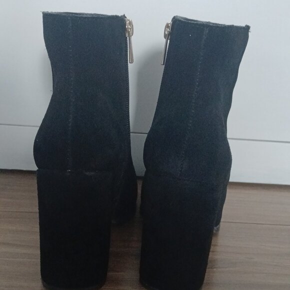 Black women's boots size 7.5 - Picture 2 of 6